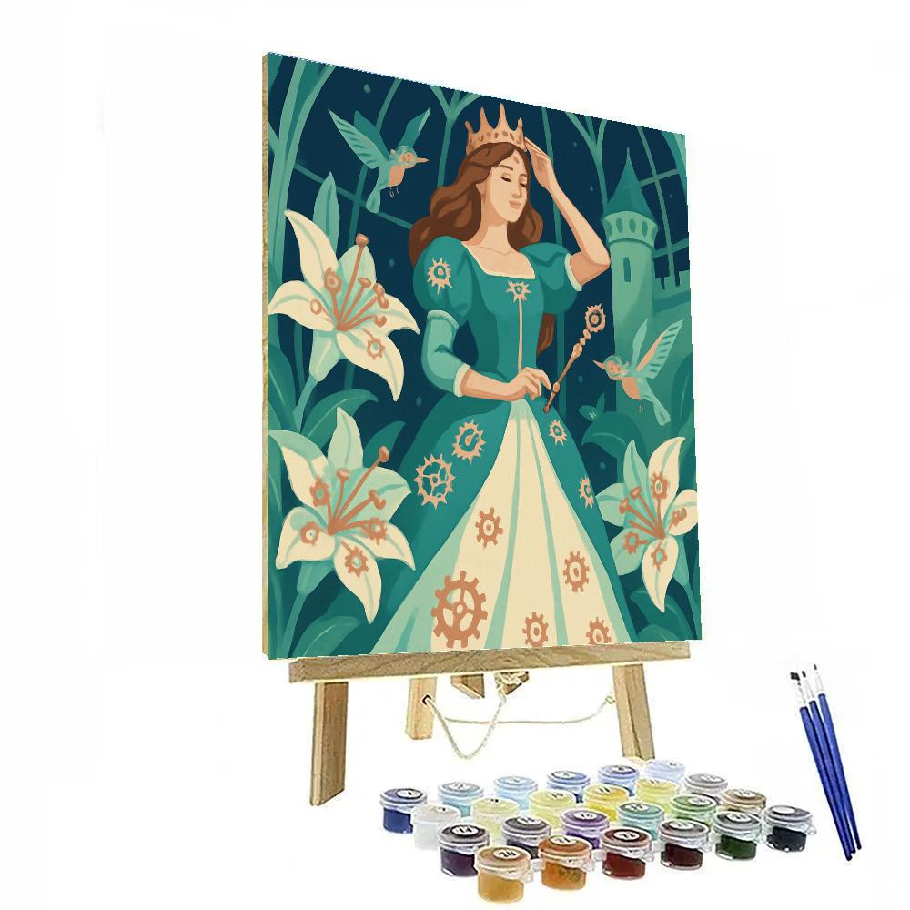 Clockwork Conservatory Princess DIY paint by numbers