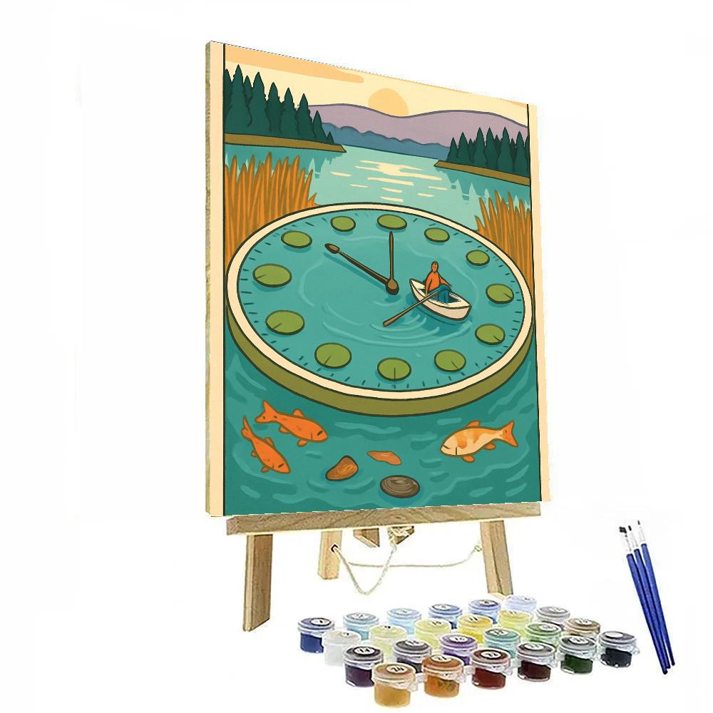 Clockwork Cove Lake Paint by numbers kits