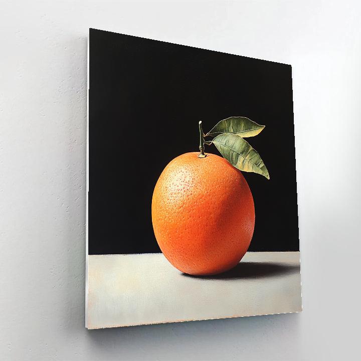 Caravaggio Inspired Eclipse Citrus Confluence Paint by numbers art