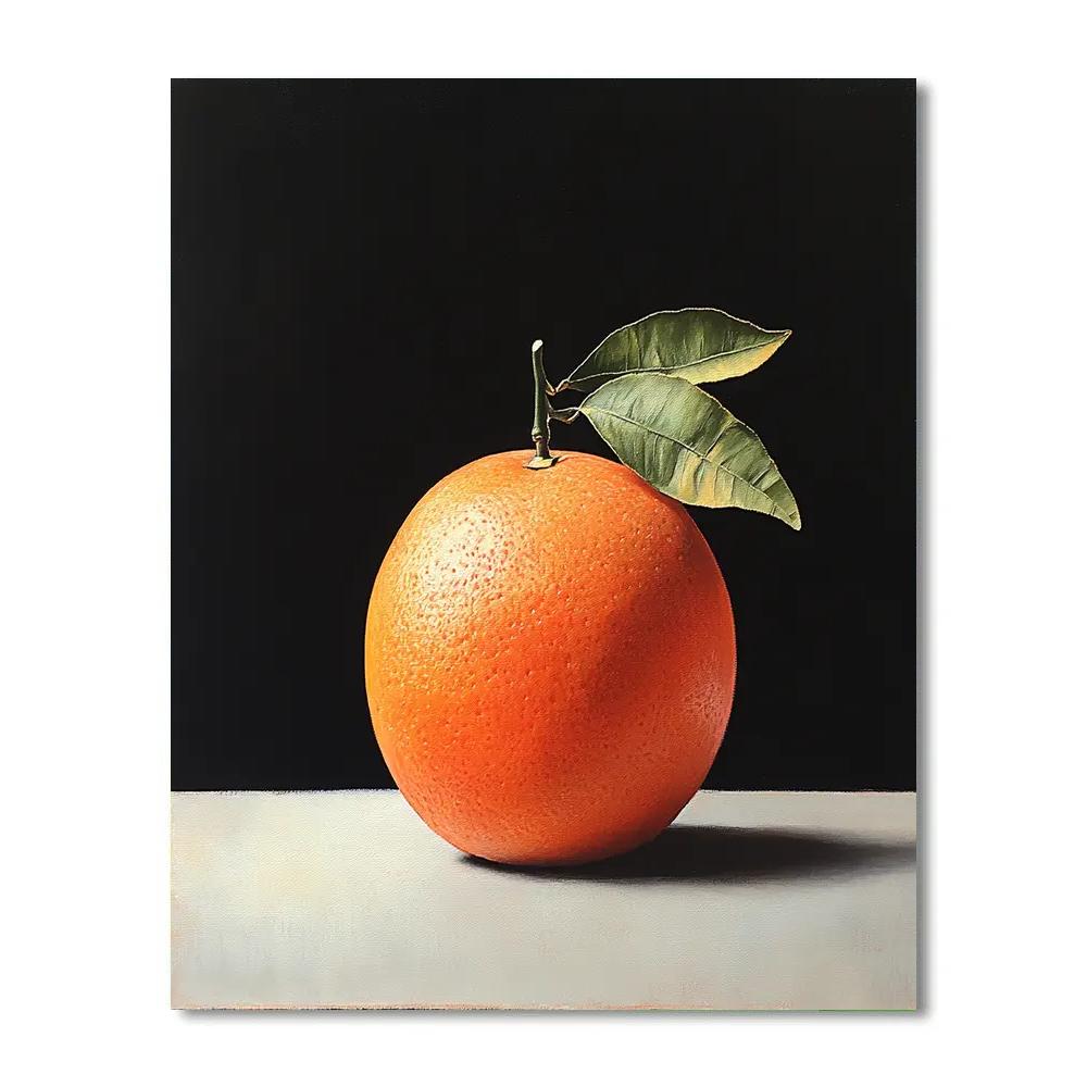 Caravaggio Inspired Eclipse Citrus Confluence Paint by numbers art