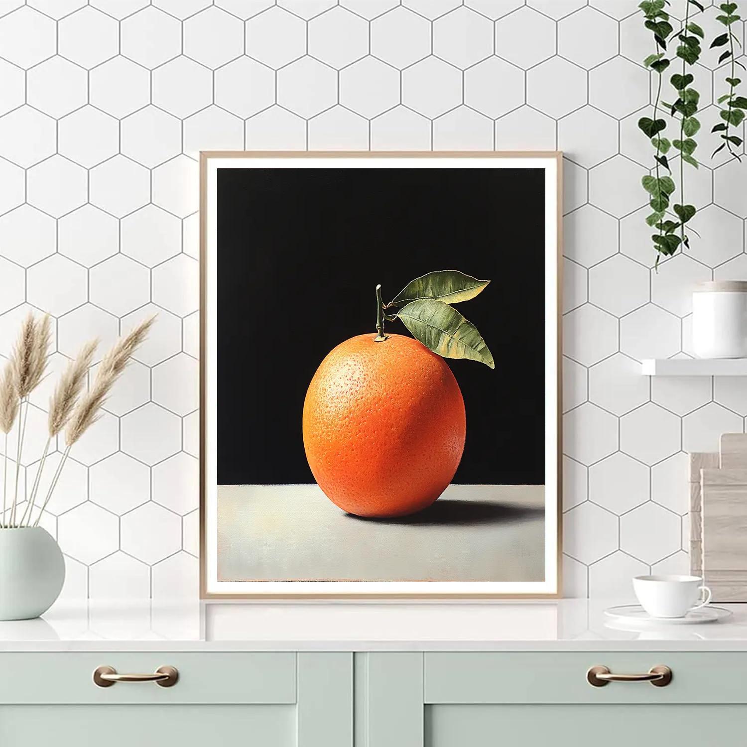 Caravaggio Inspired Eclipse Citrus Confluence Paint by numbers art