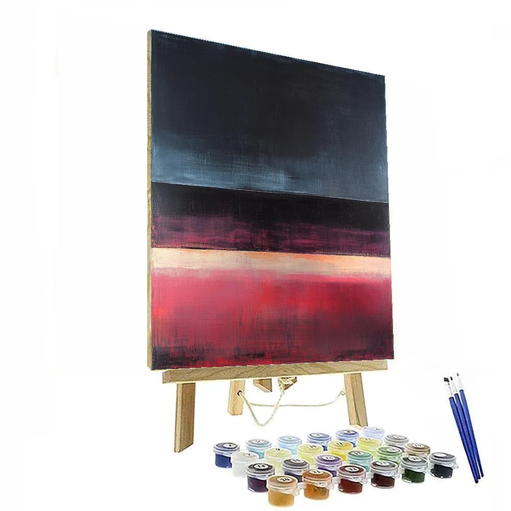 Mark Rothko Inspired Event Horizon Stillness paint by color