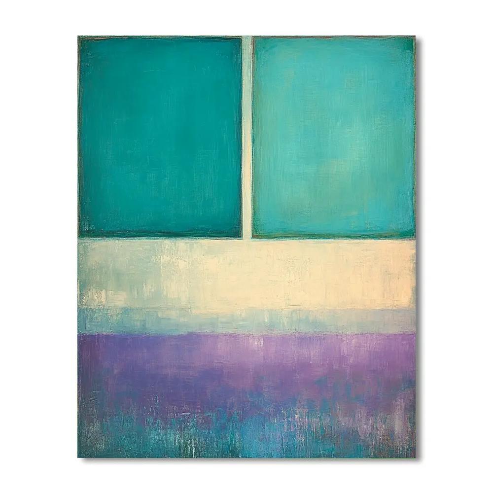 Mark Rothko Inspired Pulsar Lullaby Spectrum Paint by numbers kits