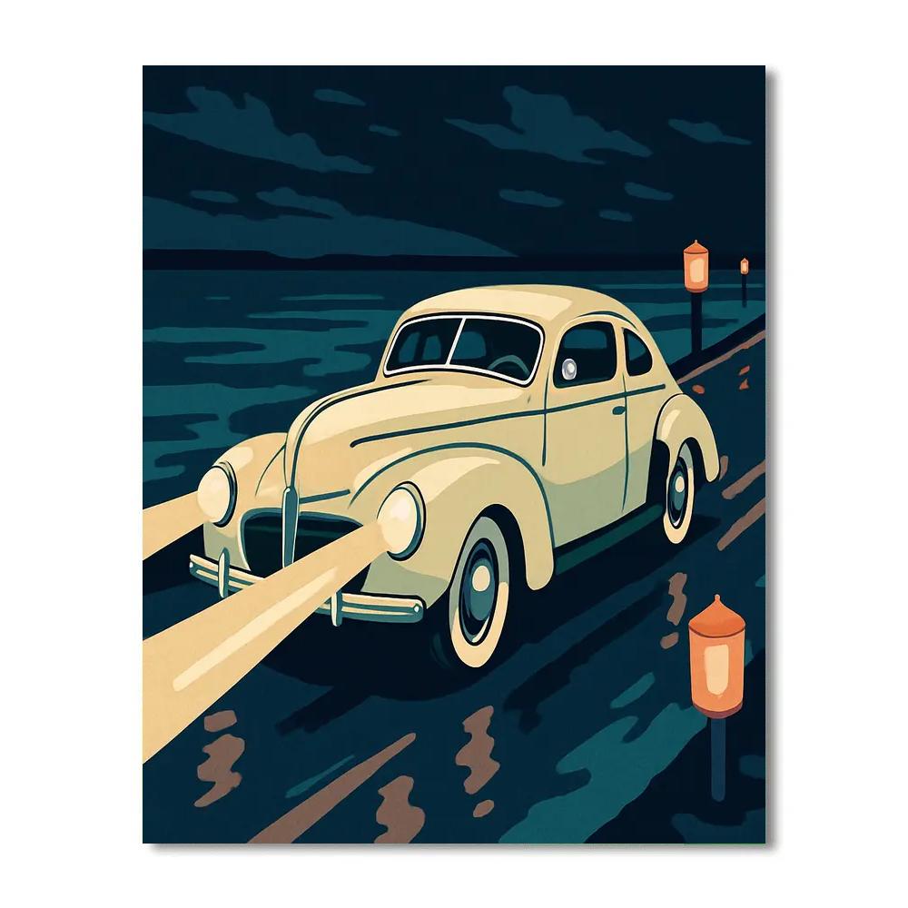 Lantern Tidal Causeway Cars paint by color