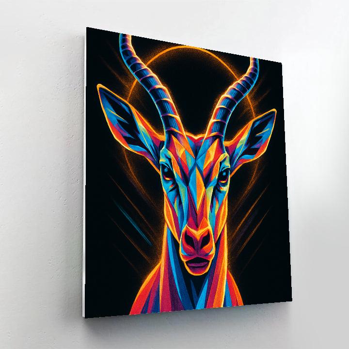 Crystal Mirage Antelope Sprint DIY paint by numbers