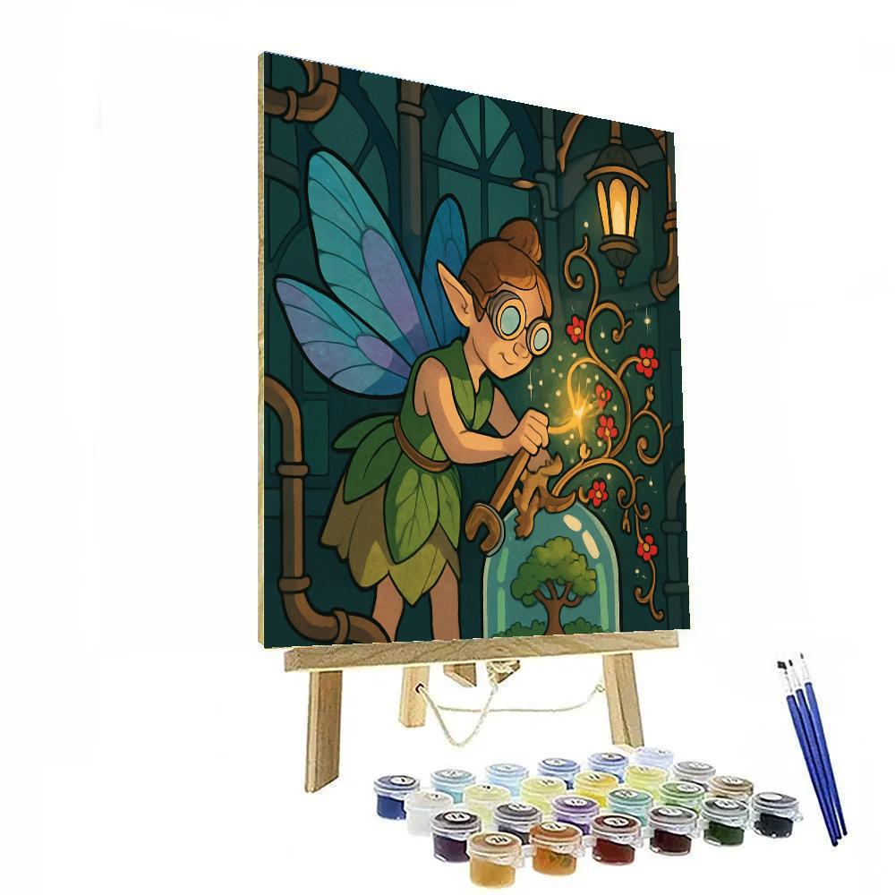 Clockwork Conservatory Fairy Paint by numbers kits