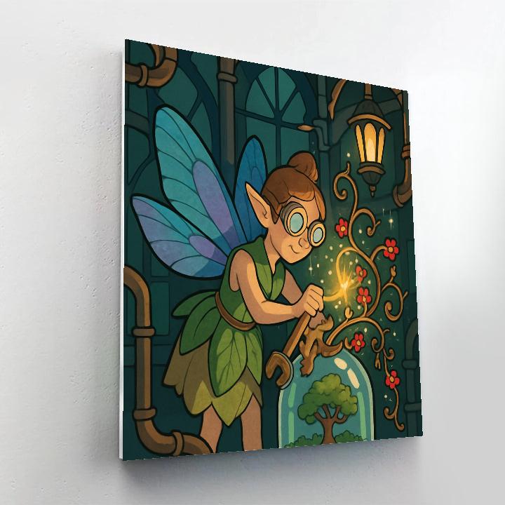 Clockwork Conservatory Fairy Paint by numbers kits