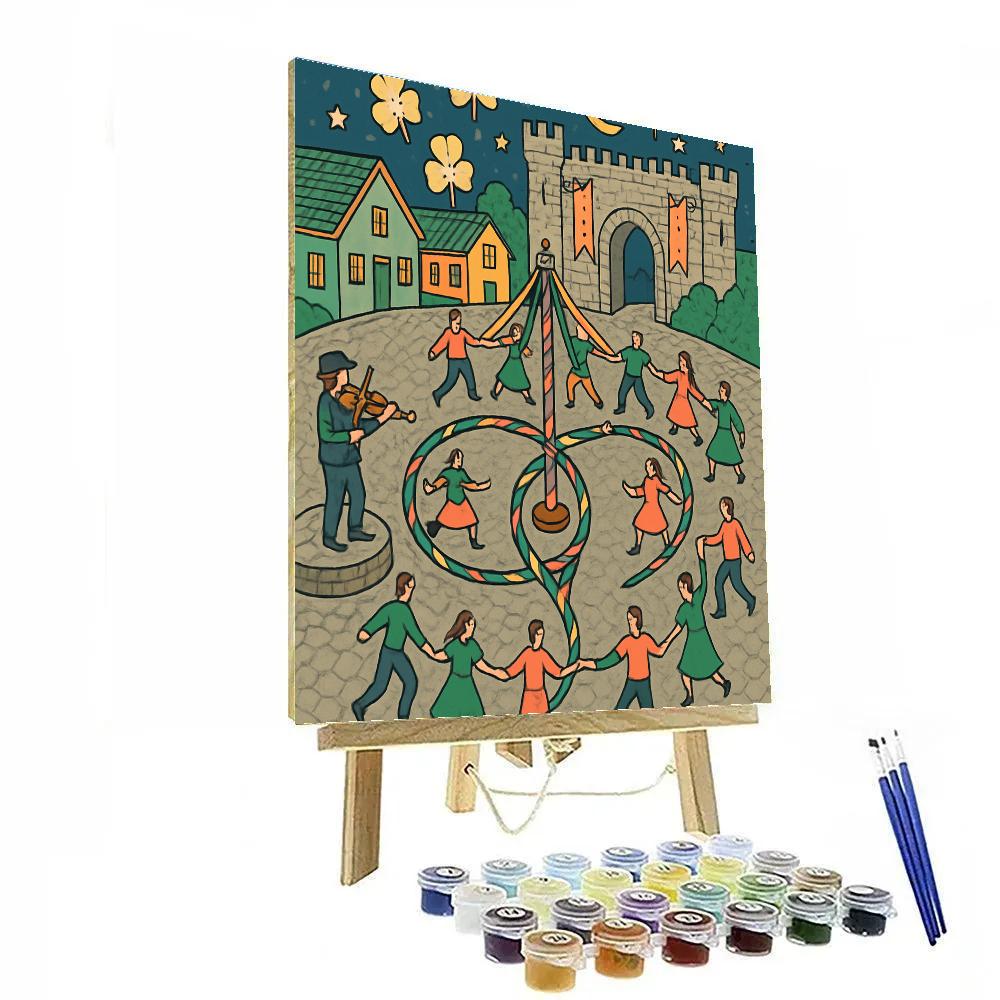 Harvest Parade With Ireland Heartbeat Painting by numbers kit