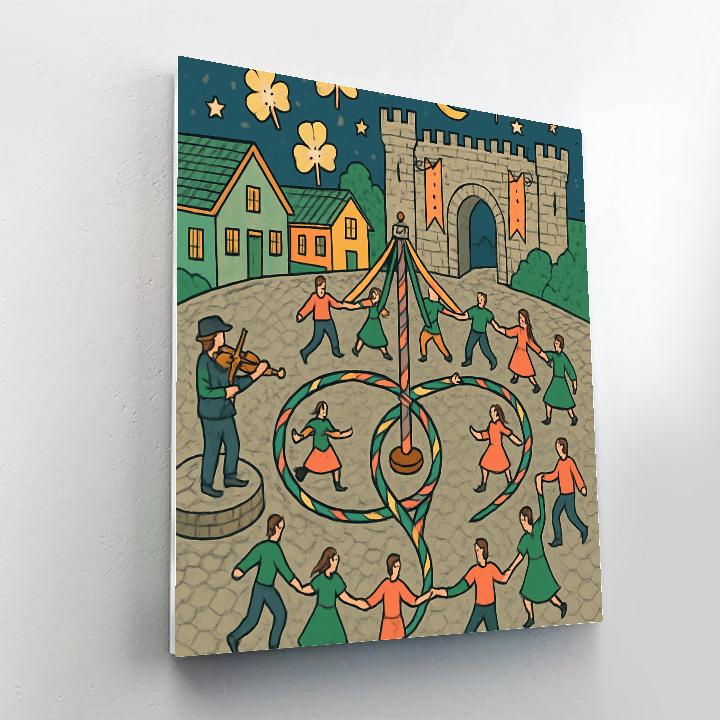 Harvest Parade With Ireland Heartbeat Painting by numbers kit