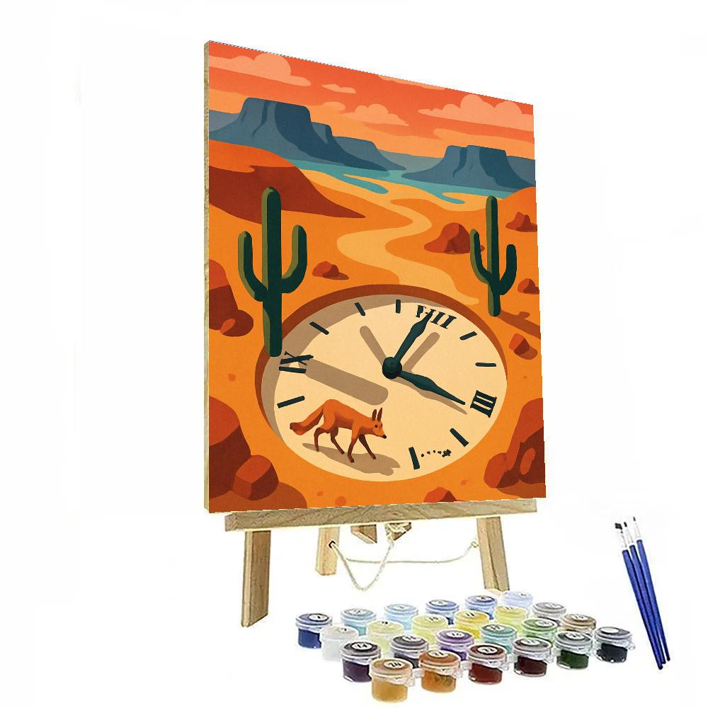 Clockwork Mirage In The Desert Numbered painting kits
