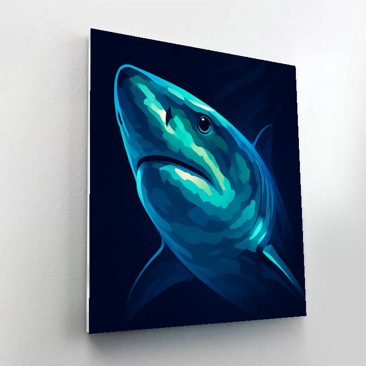 Deep Current Great White Paint by numbers kits