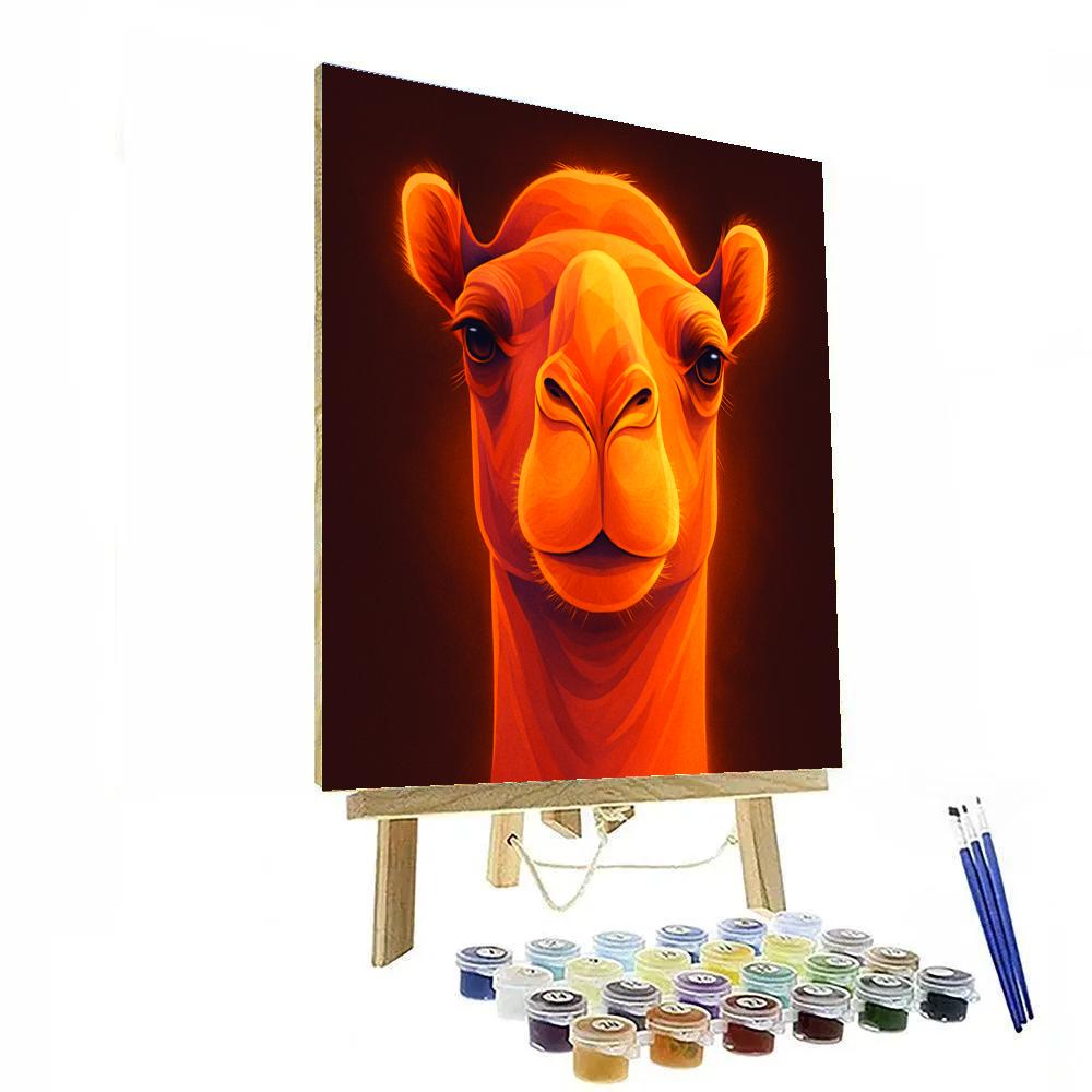 Mirage Dune Camel paint by number