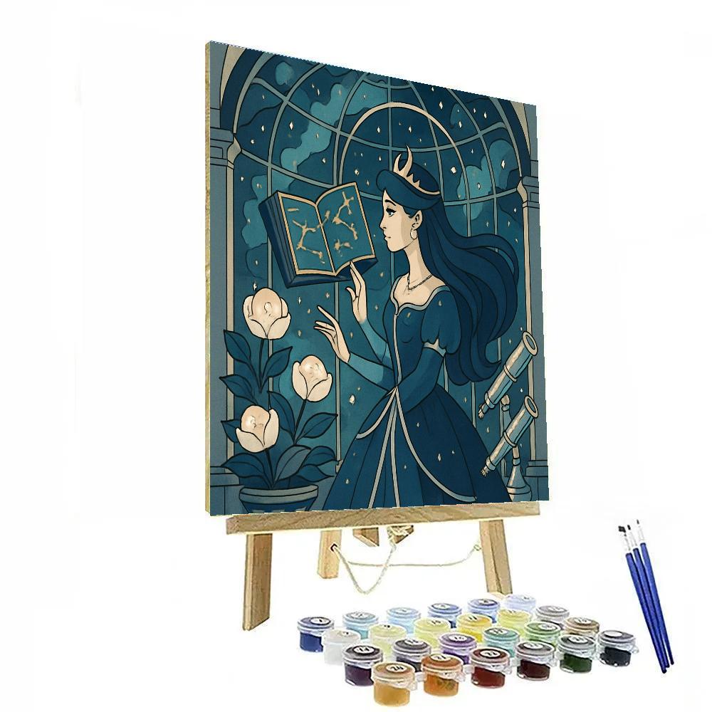 Celestial Conservatory Princess Numbered painting kits