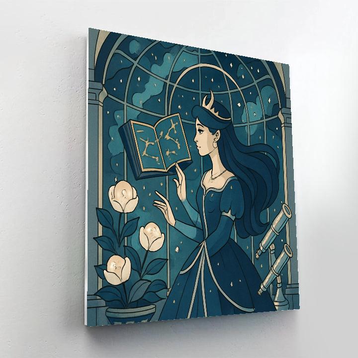 Celestial Conservatory Princess Numbered painting kits