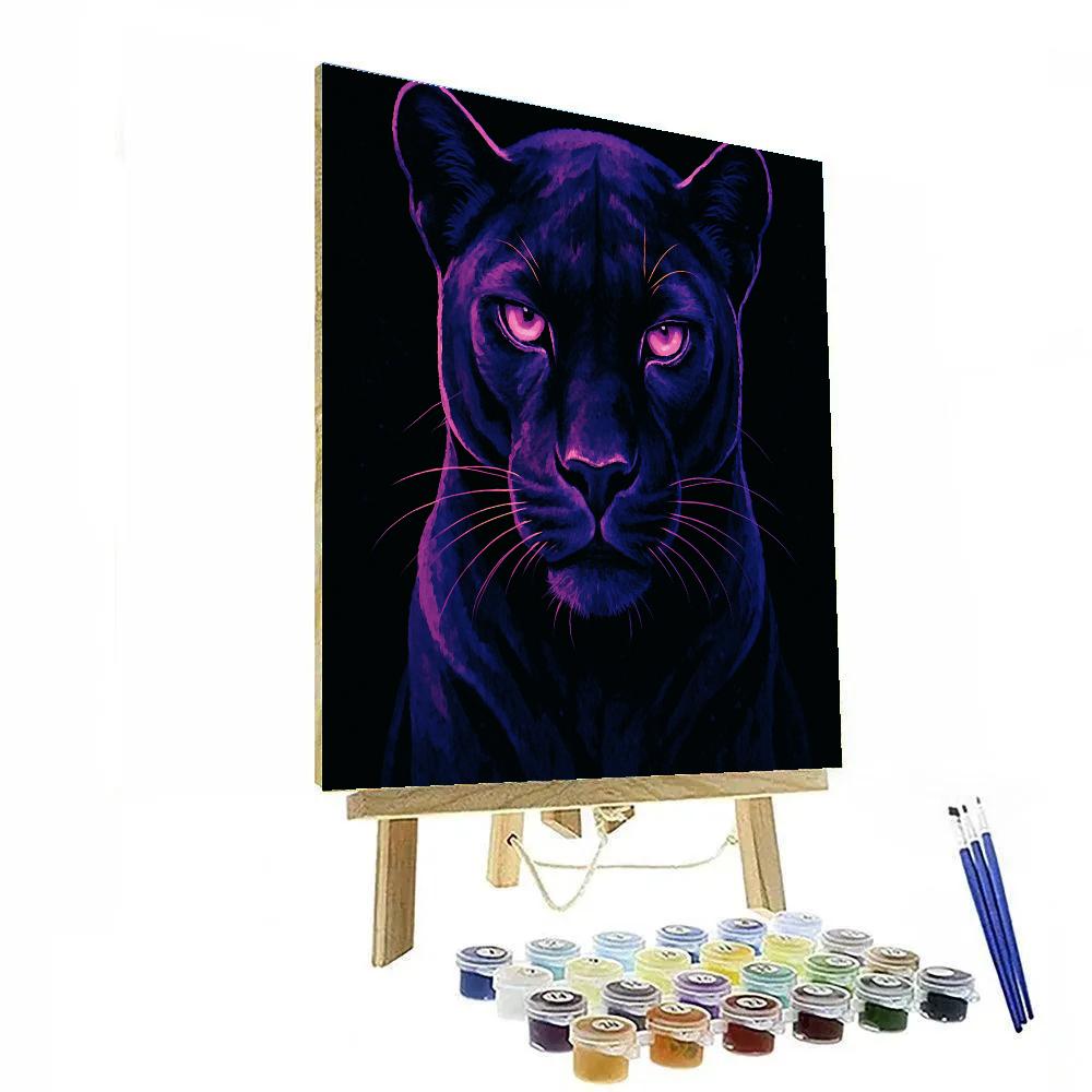 Cosmic Orchid Panther paint by color