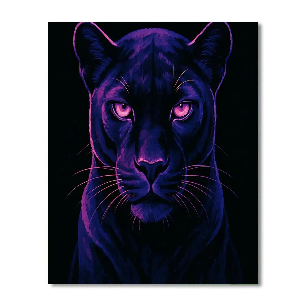 Cosmic Orchid Panther paint by color