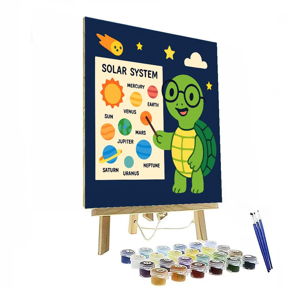 Comet Classroom Turtle paint by color