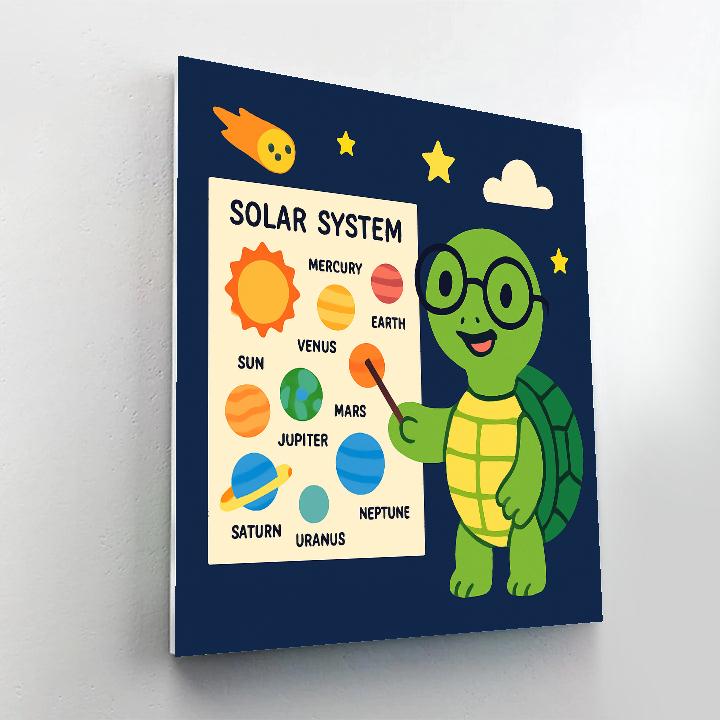 Comet Classroom Turtle paint by color
