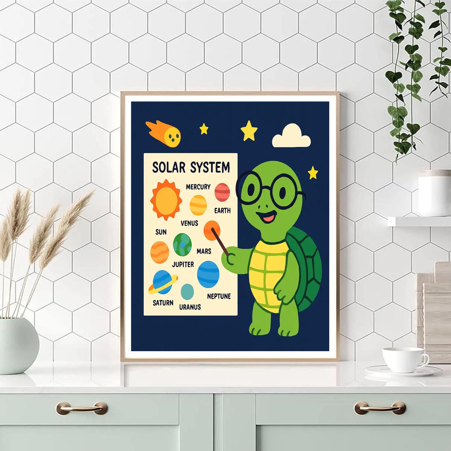 Comet Classroom Turtle paint by color