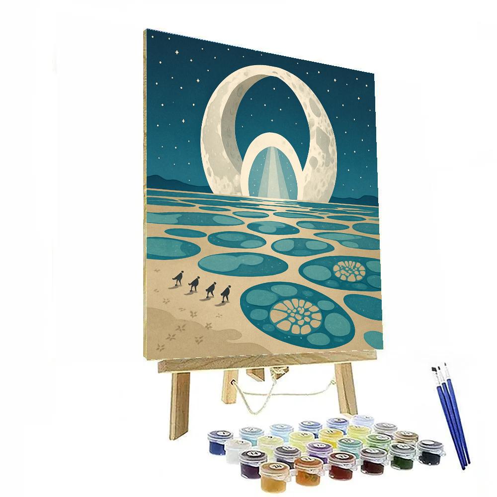 Cathedral Of The Tidal Moon paint by numbers