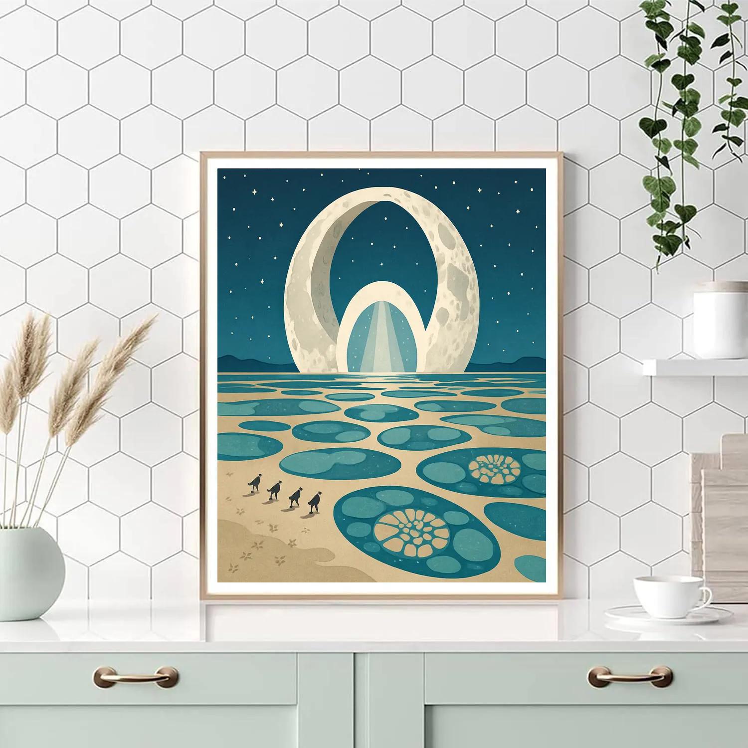 Cathedral Of The Tidal Moon paint by numbers