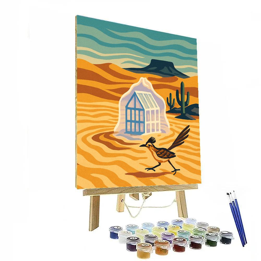 Glasshouse Mirage Desert Painting by numbers kit