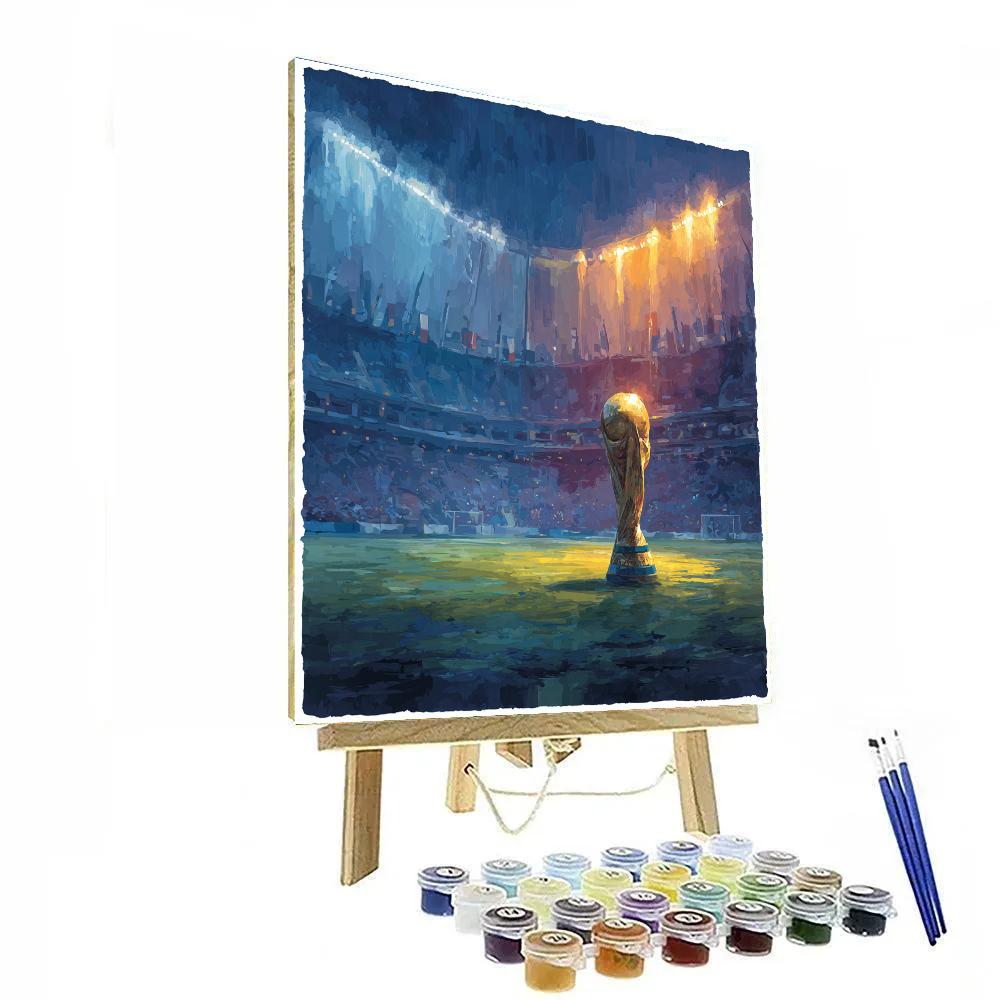 Seattle Fifa 2026 Rainlight Number painting