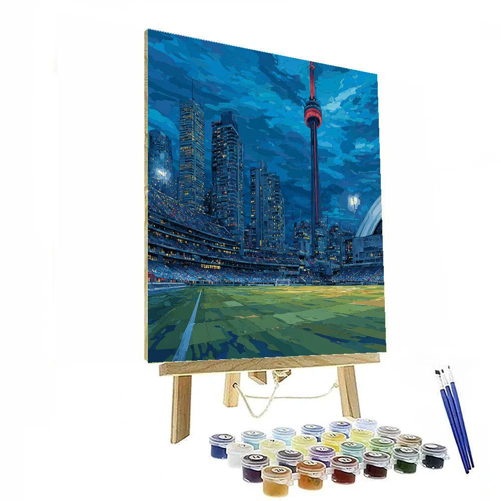 Toronto Fifa 2026 Glow paint by number