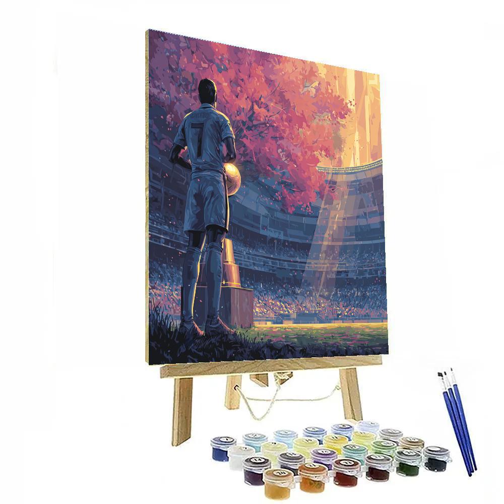 Fifa 2026 Japan Dawn Paint by numbers art