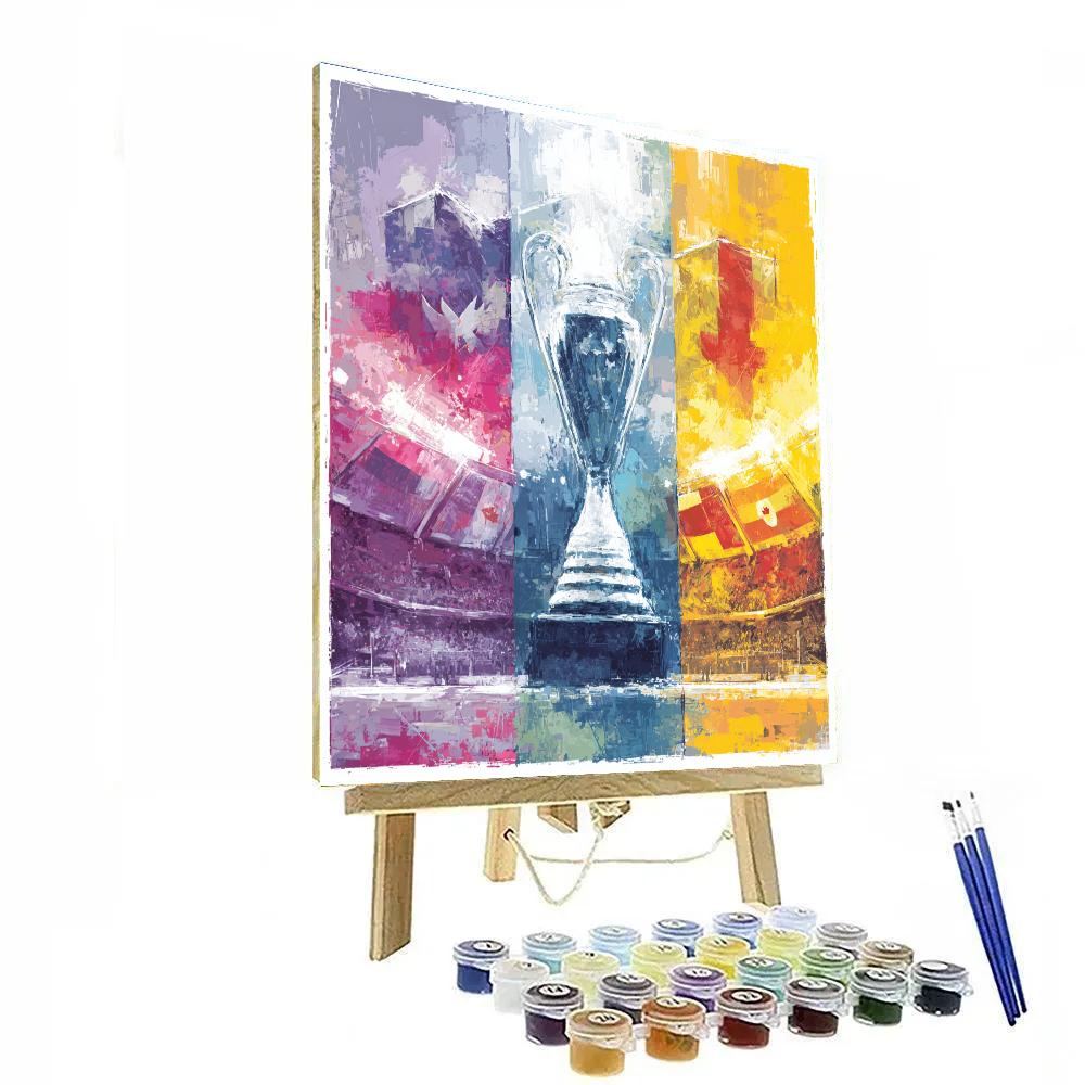 Group B Fifa 2026 Quadrants paint by numbers