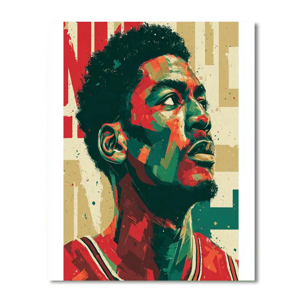 Fifa 2026 Jordan Red Sands Paint by numbers kits