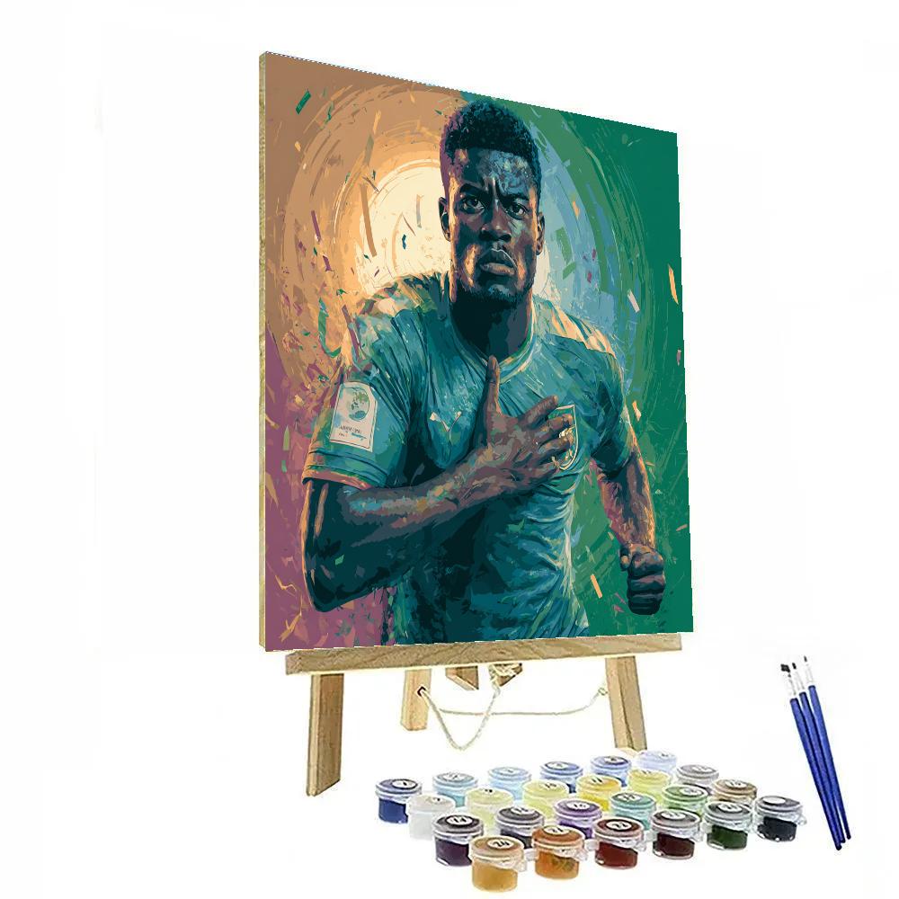 Kudus Fifa 2026 Pulse painting number kit