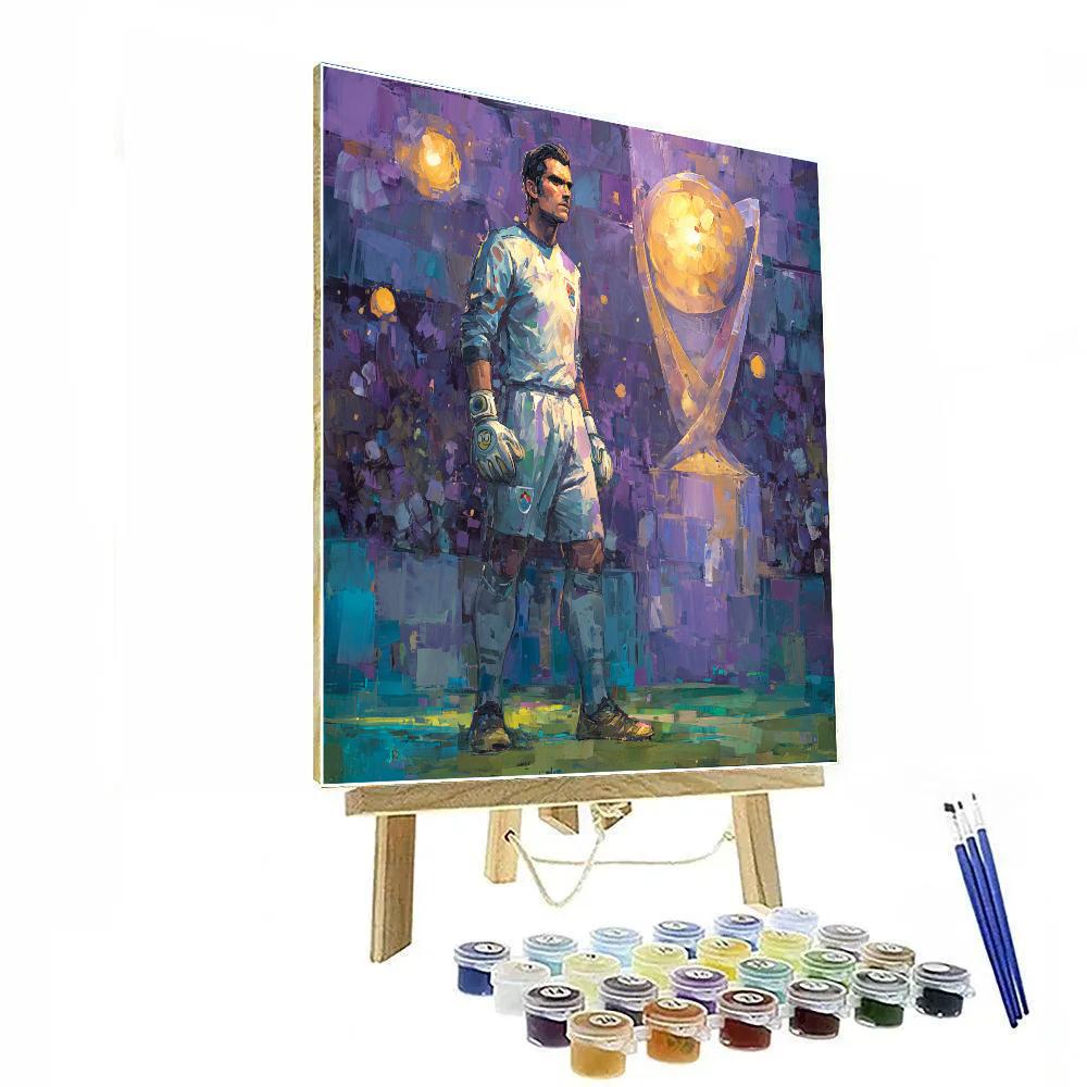 Casillas Fifa 2026 Gold Painting by numbers kit