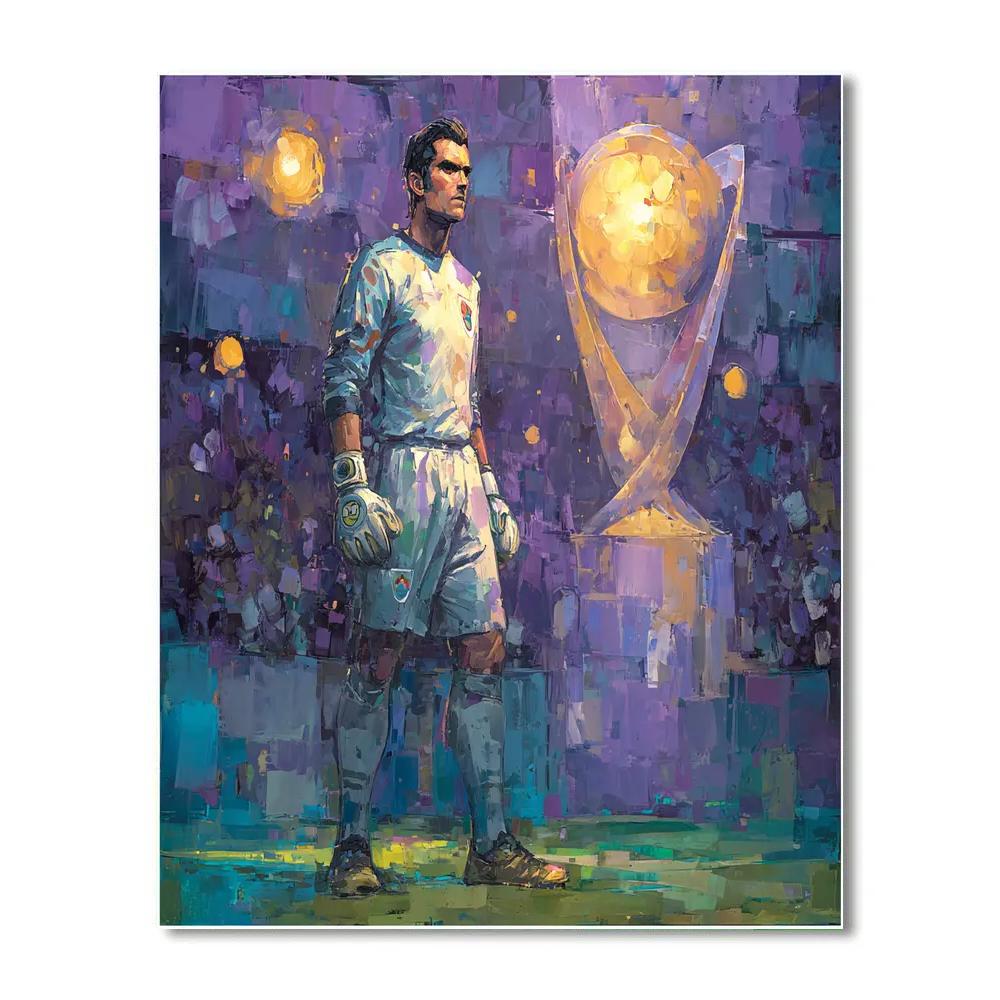 Casillas Fifa 2026 Gold Painting by numbers kit