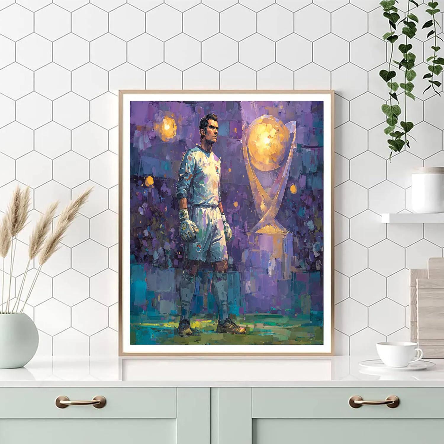 Casillas Fifa 2026 Gold Painting by numbers kit