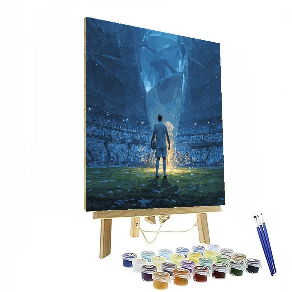 Uzbekistan Fifa 2026 Dawn Paint by numbers art