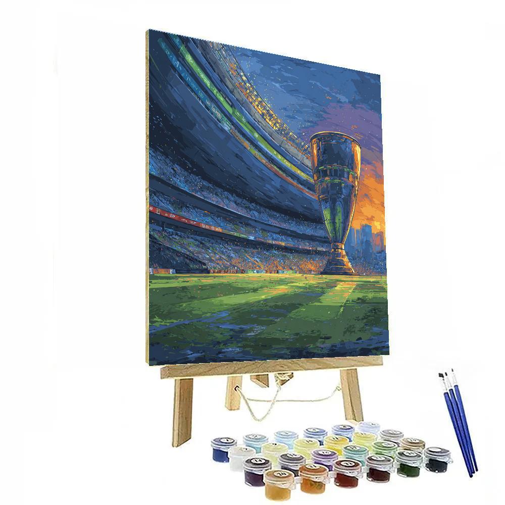 Fifa 2026 Mexico City Opening Roar Painting by numbers kit