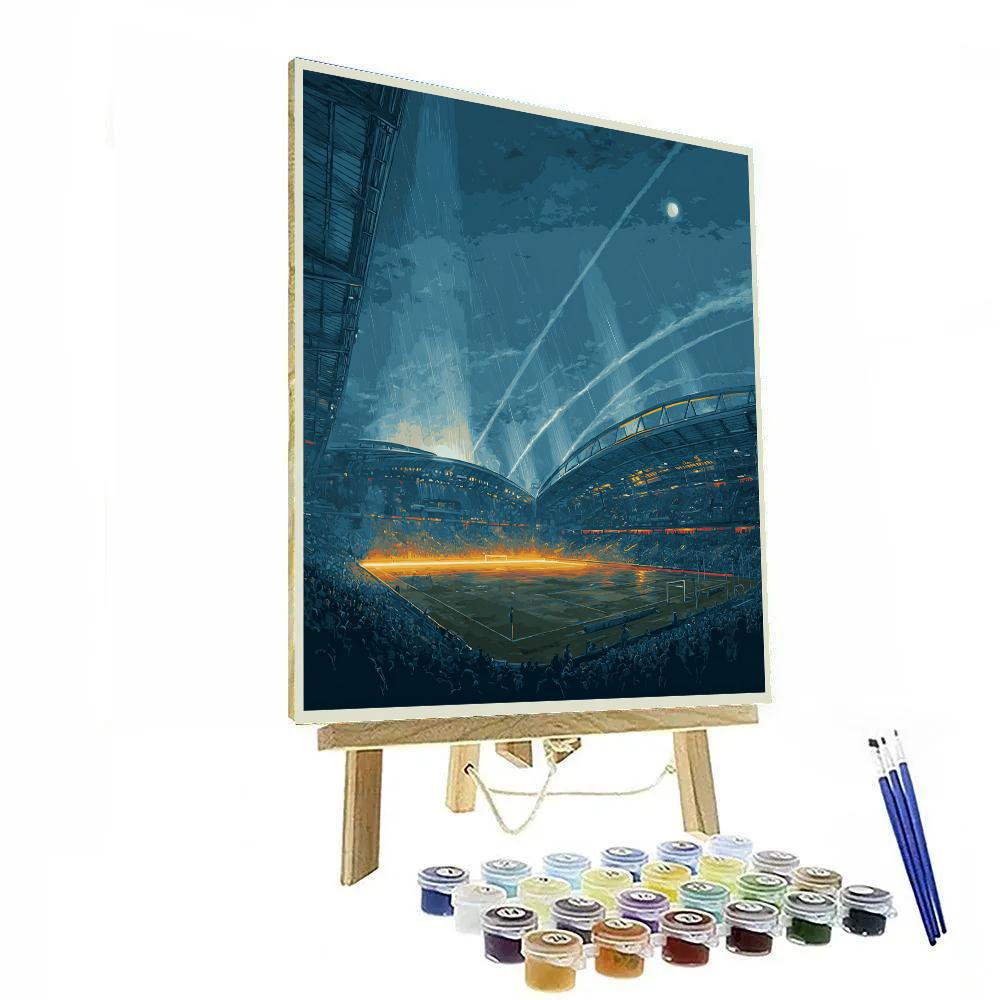 Seattle Fifa 2026 Rainlight paint by number