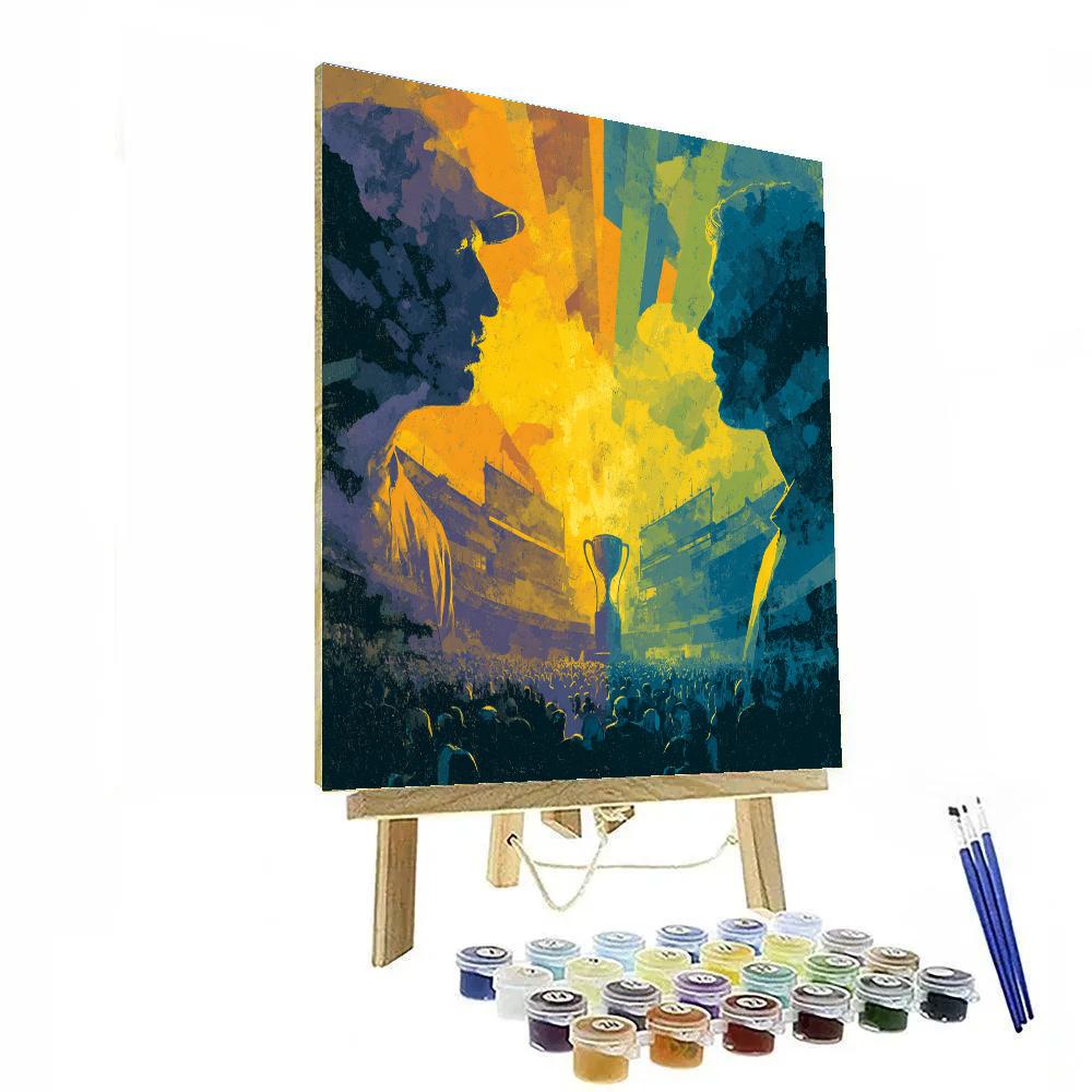 Fifa 2026 Japan Vs Sweden Blue Hour DIY paint by numbers
