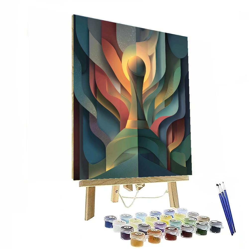 Fifa 2026 Trophy Lights North America Number painting