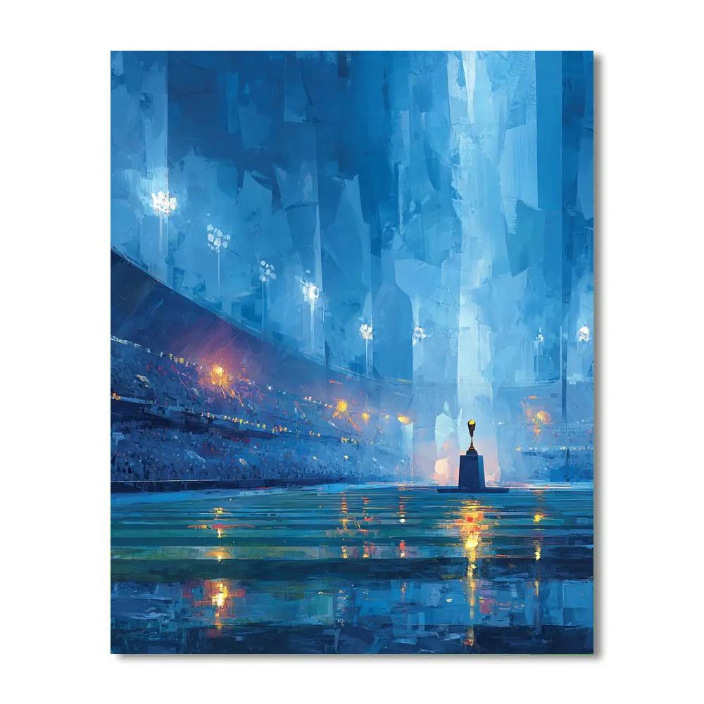 Seattle Fifa 2026 Rainlight Numbered painting kits