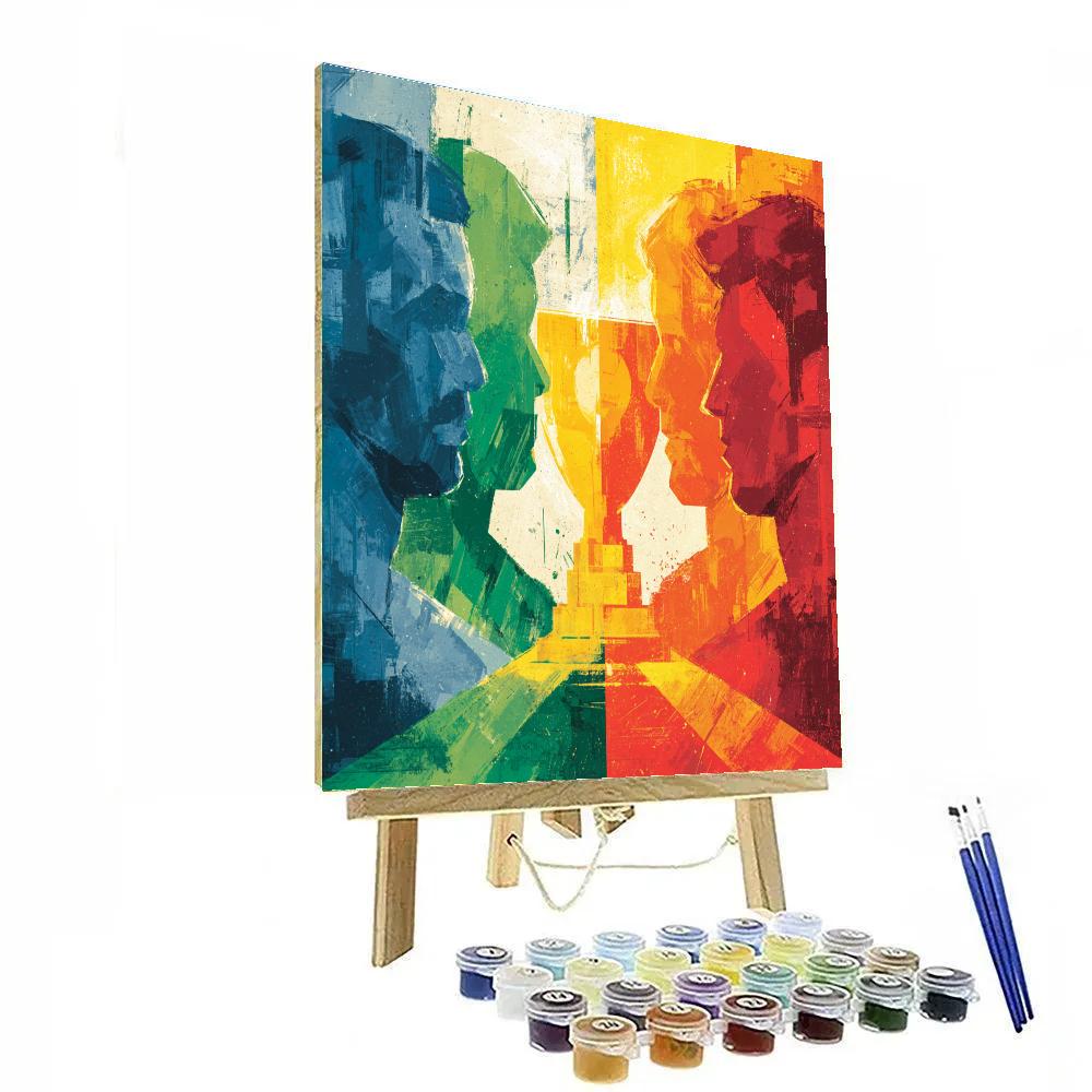 Group G Fifa 2026 Quadrant painting number kit