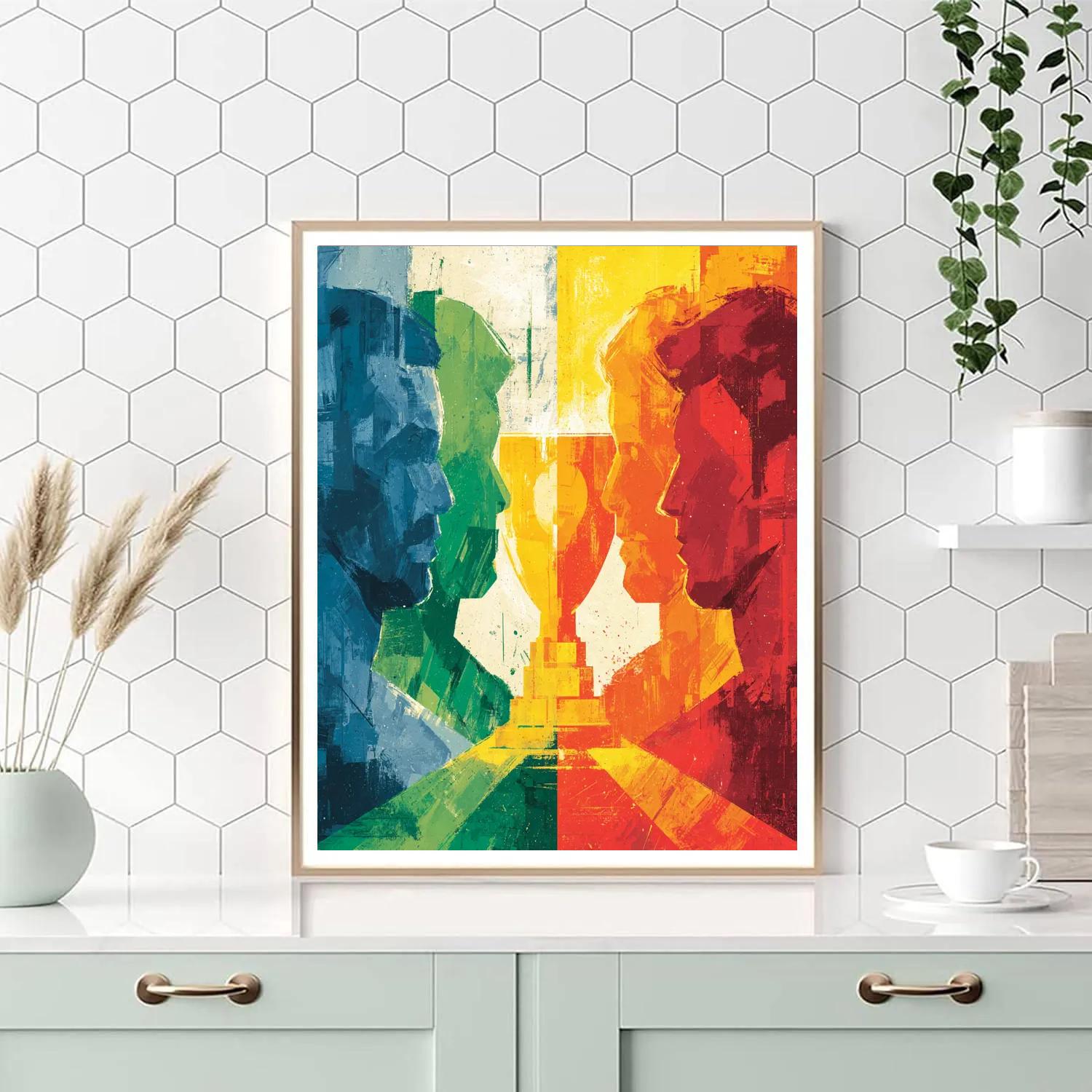 Group G Fifa 2026 Quadrant painting number kit
