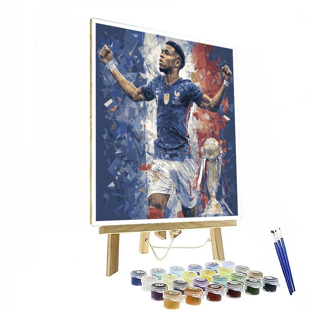 Haiti Fifa 2026 Spirit Night paint by color