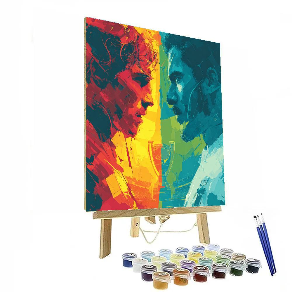 Fifa 2026 Spain Vs Uruguay DIY paint by numbers