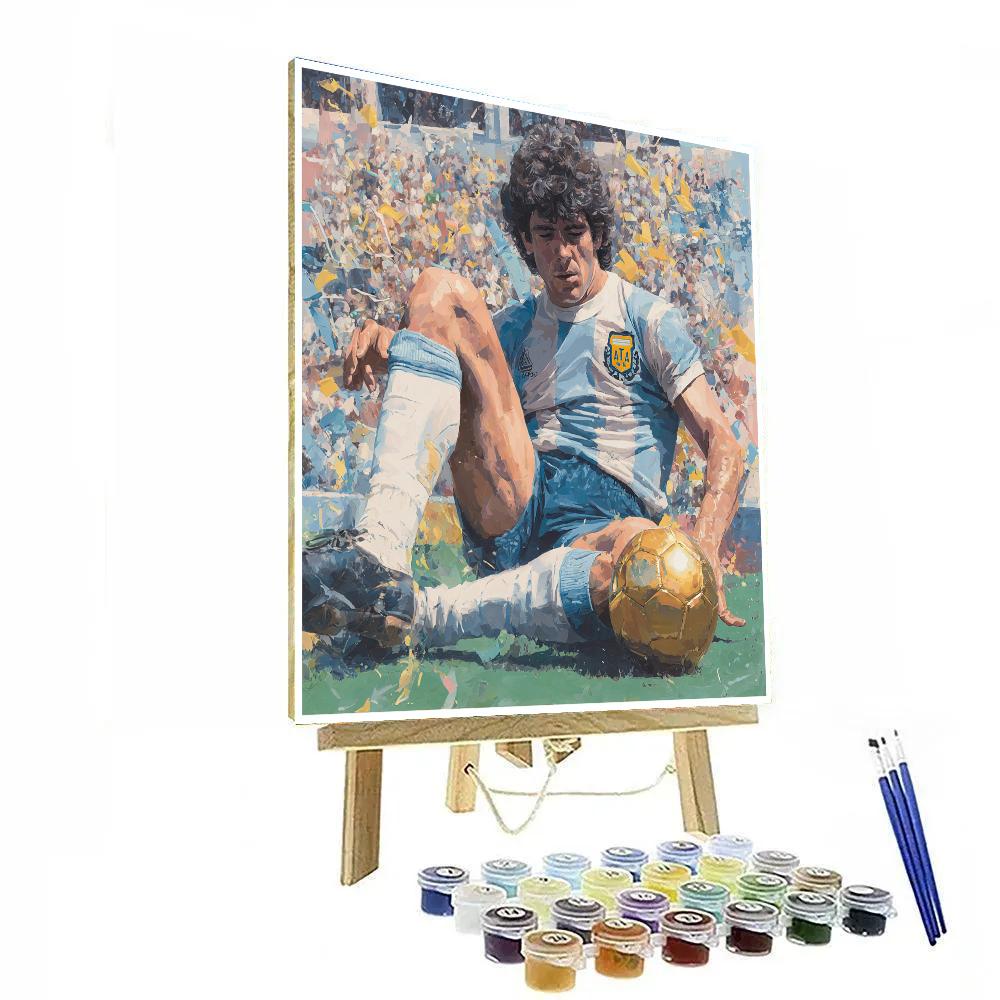 Ronaldinho Fifa 2026 Joy paint by numbers