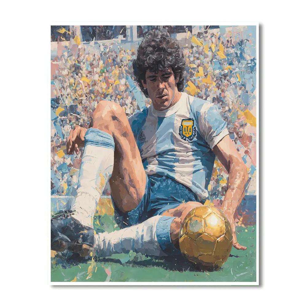 Ronaldinho Fifa 2026 Joy paint by numbers