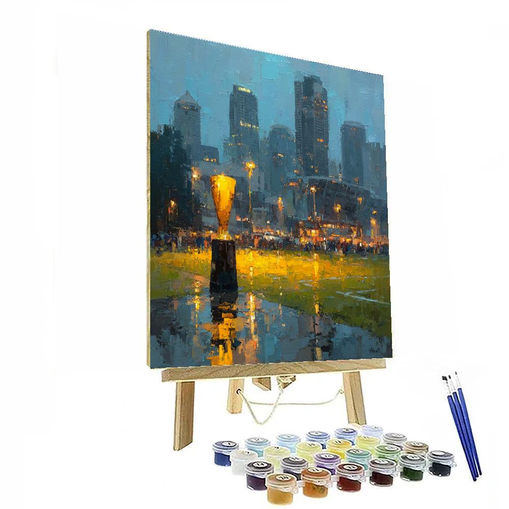 Seattle Fifa 2026 Rainlight Numbered painting kits