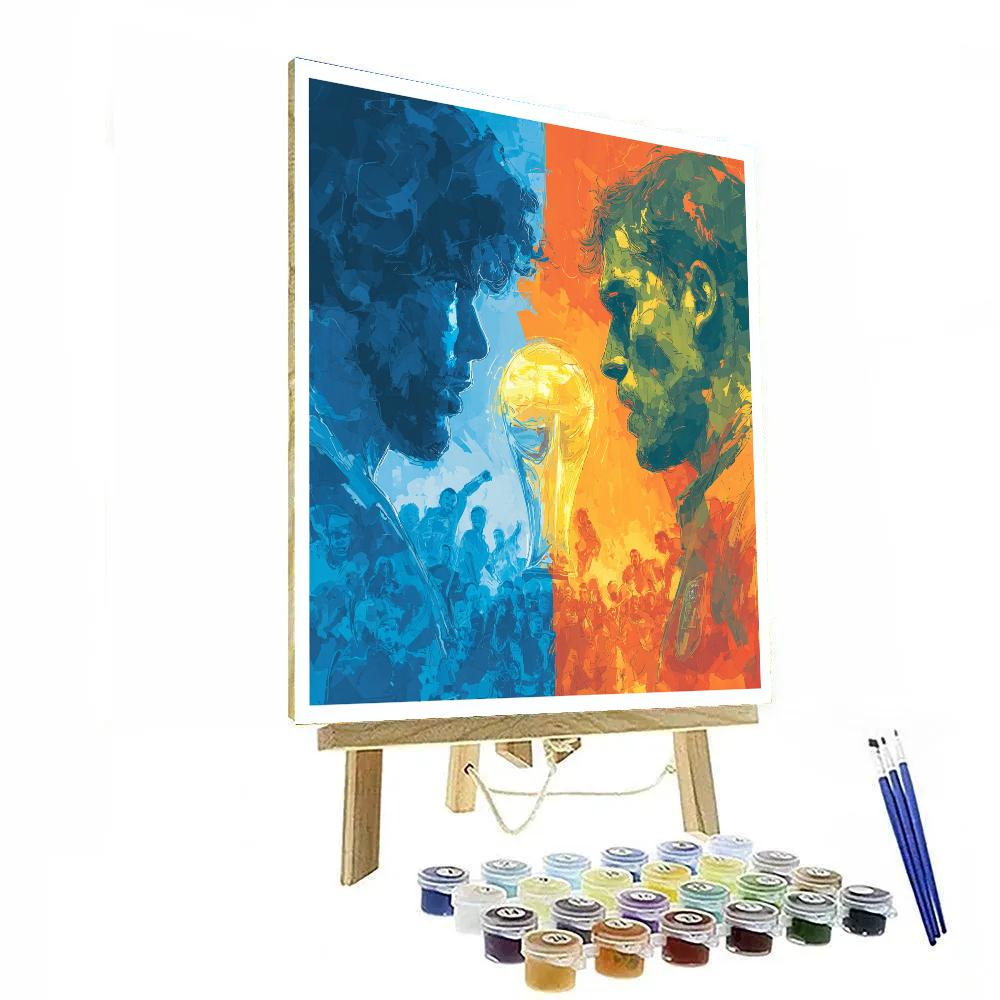 Fifa 2026 France Vs Senegal Paint by numbers art