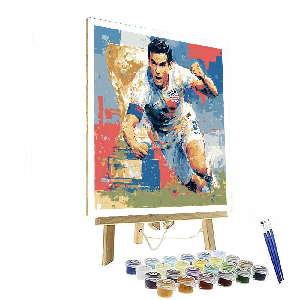 Pulisic Fifa 2026 Glow Painting by numbers kit